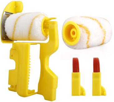 Clean-Cut Verf Edger Roller Borstel Multifunctionele Roller Kwast Clean-Cut Verf Edger Muur Schilderen Roller Borstel set