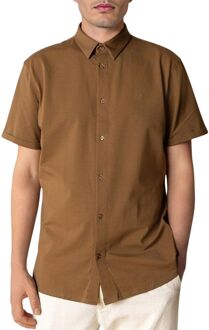 Clean Formal Stretch SS Overhemd Heren - L