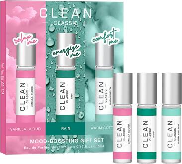Clean Geschenkset Clean Classic Layering Rollerball EdP 3 x 5 ml 3 st