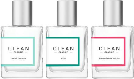 Clean Geschenkset Clean Classic Layering Trio EdP 3 x 30 ml Gift Set 3 st