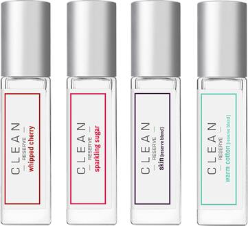 Clean Geschenkset Clean Reserve Layering Travel Spray EdP 4 x 5 ml 4 st