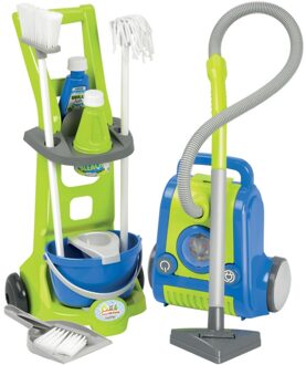 Clean Home Schoonmaaktrolley en stofzuiger