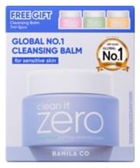Clean it Zero Calming Cleansing Balm Set 4pcs