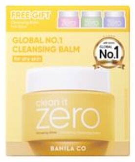 Clean it Zero Nourishing Cleansing Balm Set 4pcs