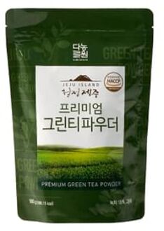 Clean Jeju Island Premium Green Tea Powder 500g