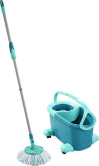 Clean Twist Disc Mop Vloerwisser Set Groen