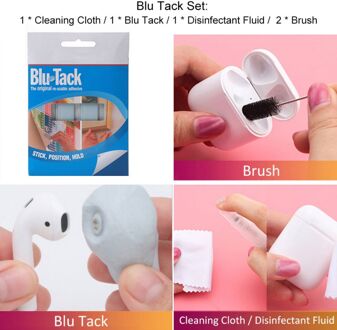 Cleaning Lijm Kit Voor Airpods Lijm Draadloze Hoofdtelefoon Opladen Case Cleaner Schoon Gereedschap B