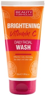 Cleanser Beauty Formulas Brightening Vitamin C Daily Facial Wash 150 ml