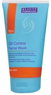 Cleanser Beauty Formulas Oil Control Facial Wash 150 ml