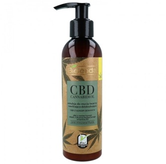 Cleanser Bielenda CBD Cannabidiol Face Cleansing Emulsion For Mixed & Greasy Skin 150 ml