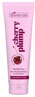 Cleanser Bielenda CHERRY PLUMP Cleansing Face Wash Foam-Mousse 130 ml