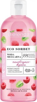 Cleanser Bielenda Eco Sorbet Raspberry Micellar Water Moisturizing And Soothing 500 ml