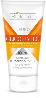 Cleanser Bielenda Neuro Glicol + Vitamin C Exfoliating Face Cleanser 150 ml
