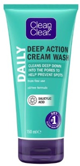 Cleanser Clean & Clear Deep Action Cream Wash 150 ml