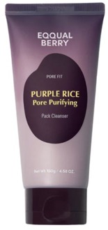 Cleanser Eqqualberry Purple Rice Pore Purifying Pack Cleanser 130 ml