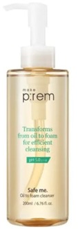 Cleanser Make P:rem Safe Me Oil to Foam Cleanser 200 ml