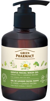 Cleansing Gel Green Pharmacy Gentle Facial Wash Gel Green Tea 270 ml