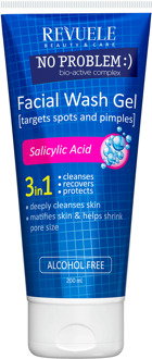 Cleansing Gel Revuele No Problem Washing Gel Salicylic Acid 200 ml