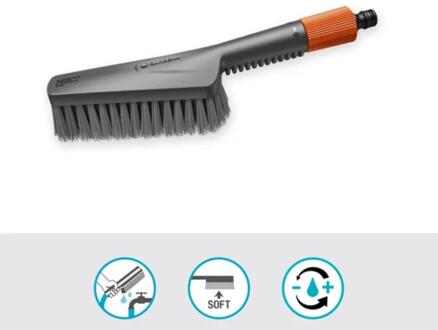 Cleansystem borstel S zacht grijs