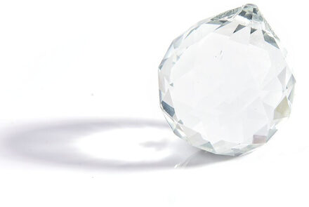 Clear 20/30/40 Mm Crystal Ball Prism Facet Glas Kroonluchter Kristal Onderdelen Opknoping Hanger Verlichting Bal Suncatcher home Decor 40mm