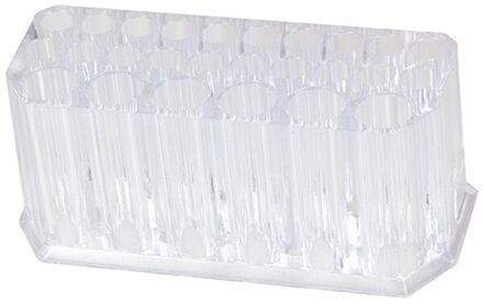 Clear Acryl 26 Grids Lipstick Holder Make Organizer Eyeliner Potlood Stand Houder Cosmetische Opbergdoos Make Borstels Plank
