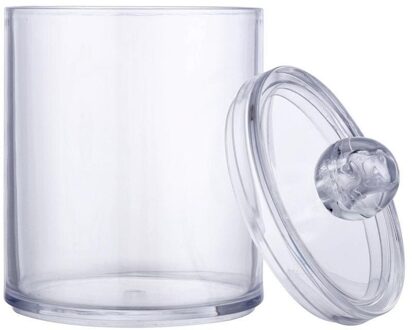 Clear Acryl Opslag Houder Box Transpares Make Organizer Case Make Wattenschijfje Acryl Opslag katoen swab doos