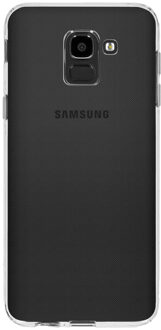 Clear Backcover Samsung Galaxy J6 hoesje - Transparant