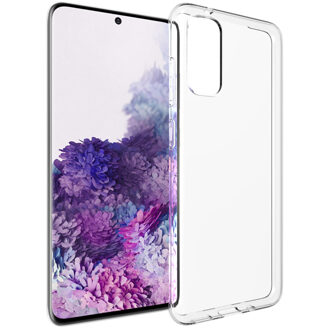 Clear Backcover Samsung Galaxy S20 hoesje - Transparant