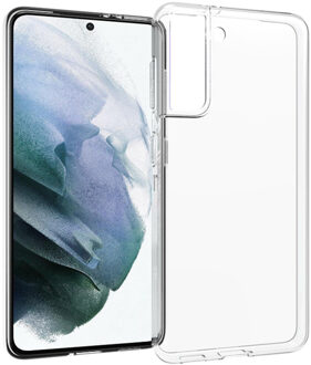 Clear Backcover Samsung Galaxy S21 Telefoonhoesje Transparant