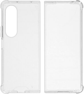 Clear Backcover Samsung Galaxy Z Fold 4 Telefoonhoesje Transparant