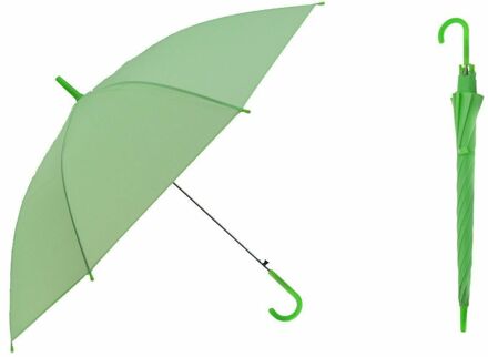 Clear Bubble Dull Poolse Paraplu Mode Transparante Koepel Vorm Zien Winddicht Outdoor Paraplu Groen
