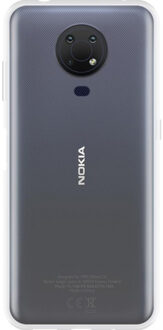 clear case voor Nokia G10 Telefoonhoesje Transparant