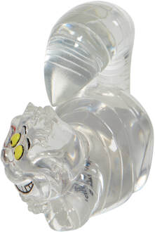 Clear Cheshire Cat Figurine