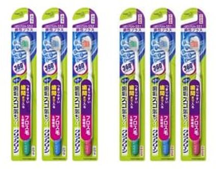 Clear Clean Intertooth Plus Compact Toothbrush 1 pc - Random Color - Normal