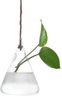 Clear Creatieve Opknoping Glazen Bal Vaas Bloem Plant Pot Terrarium Container Home Office Decor Opknoping Glazen Vaas SEC88