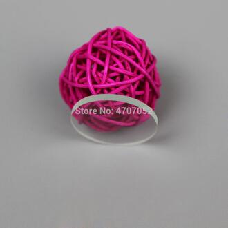 Clear Crystal Dunne Plaat Diameter 20mm * 3mm Quartz Glas Ronde Plaat