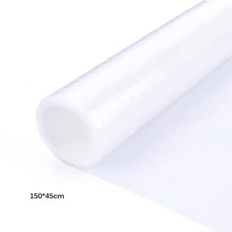 Clear Eva Waterdicht Oilproof Plank Cover Mat Lade Liner Kast Non Slip Tafel Non Lijm Keuken Kast Koelkast 150x45cm