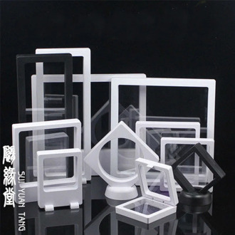 Clear Frame Earrings Necklace Ring Pendant Bracelet Jewelry Display Stand Tray Tree Storage jewelry Organizer Holder