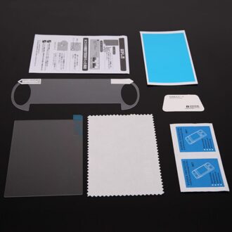 Clear Game Console Scherm Bescherming Voor Psv 1000, transparant Gehard Glas Voor + Achter Film Screen Protector Voor Ps Vita
