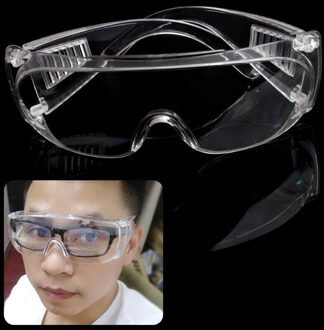 Clear Geventileerd Veiligheid Bril Eye Beschermende Lab Anti Fog Bril R58B