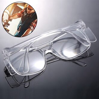Clear Geventileerd Veiligheid Bril Eye Beschermende Lab Anti Fog Bril Volledig Transparant Anti-shock Bril