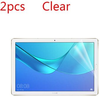 Clear Hd Screen Protector Film Voor Huawei Mediapad M5 Lite 10.1 / M5 Pro 10.8"/M5 10.8 "/ M3 Lite 10 Beschermende, 2Pcs M5 Lite 10.1 2018
