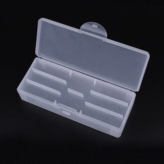 Clear Nail Storage Case Plastic Lege Nail Art Tips Strass Kralen Nail Puntjes Tekening Brush Pen Polijsten Spons Opbergdoos