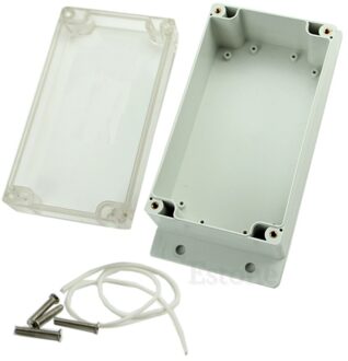Clear Plastic Waterdichte Elektronische Project Cover Behuizing Case Box 158X90X65Mm-W310