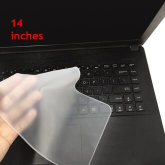 Clear Protector Cover Universele Laptop Siliconen Toetsenbord Skin Voor 14/15 "Yo 01 14inches