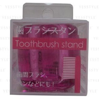 Clear Purple Toothbrush Stand 3-06 1 pc