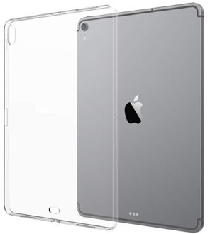 Clear silicone Slim case iPad 11" (2018) Transparant
