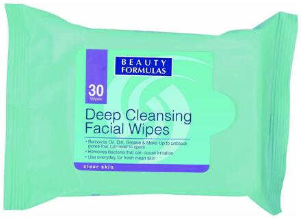 Clear Skin Deep Cleansing Facial Wipes 30Pcs.