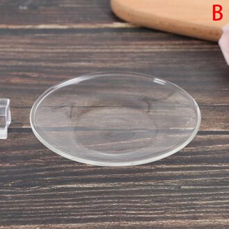 Clear Soorten Hittebestendige Clear Glas Schotel Voor Thee Koffie Drinken Kopjes Mok-Maat S/L