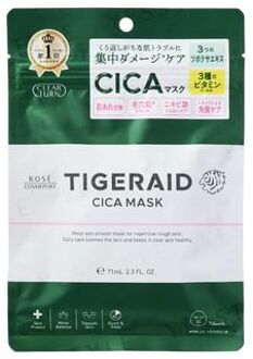 Clear Turn Tigeraid CICA Repair Mask 7 pcs